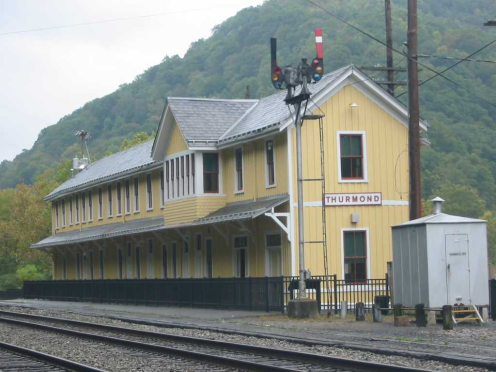 Restored Thurmond Train Depot